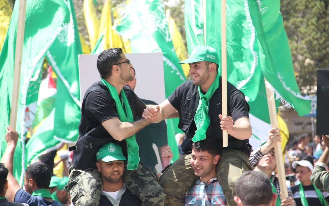الكتلة الإسلامية في بوليتكنك فلسطين تحتفل بذكرى انطلاقة حماس