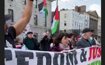حركة تضامن مع فلسطين في يوم الأرض بأمريكا اللاتينية وإيرلندا