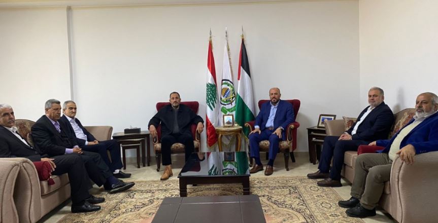 قيادة حماس في لبنان تستقبل وفداً من الجبهة الشعبية