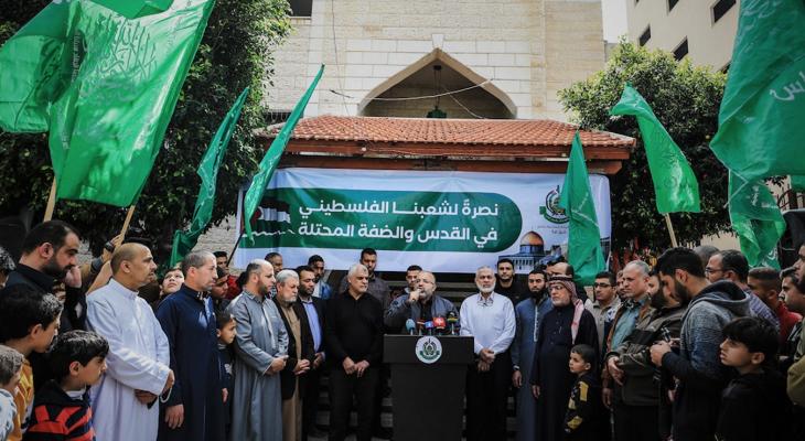 حماس: القدس والمقدسات خط أحمر