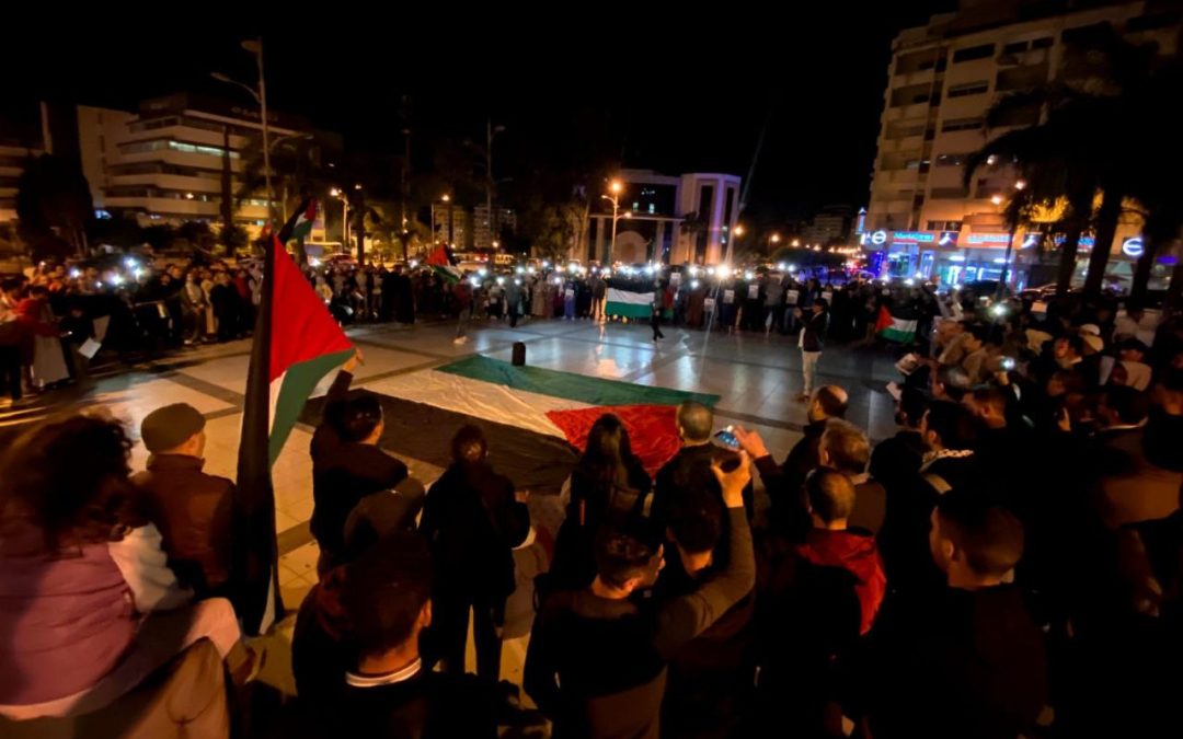 في ذكرى يوم الأرض.. مسيرات في المغرب لنصرة فلسطين ورفض التطبيع