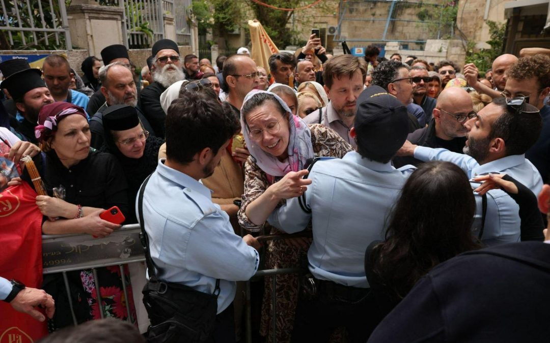 أوروبيون لأجل القدس تدين اعتداء الاحتلال على المسيحيين في القدس