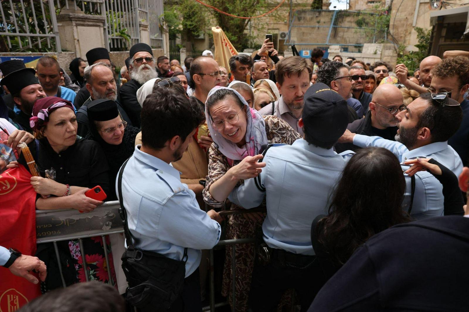 أوروبيون لأجل القدس تدين اعتداء الاحتلال على المسيحيين في القدس
