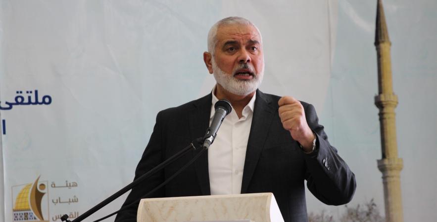 هنية: متمسكون بالانتخابات العامة وفوز بيرزيت يؤكد أن حماس عصية على الكسر