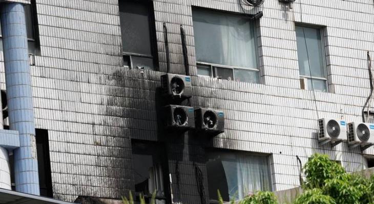 ارتفاع حصيلة قتلى حريق مستشفى بالصين إلى 29 شخصًا