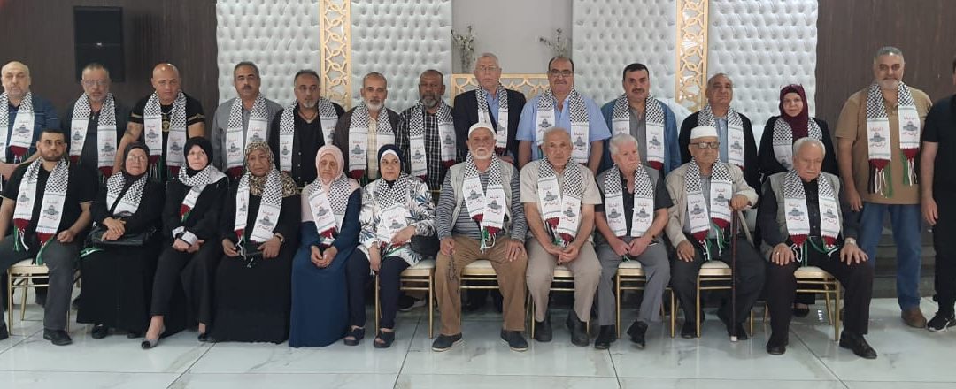 جماهيري حماس يلتقي لجنة حي مخيم تل الزعتر