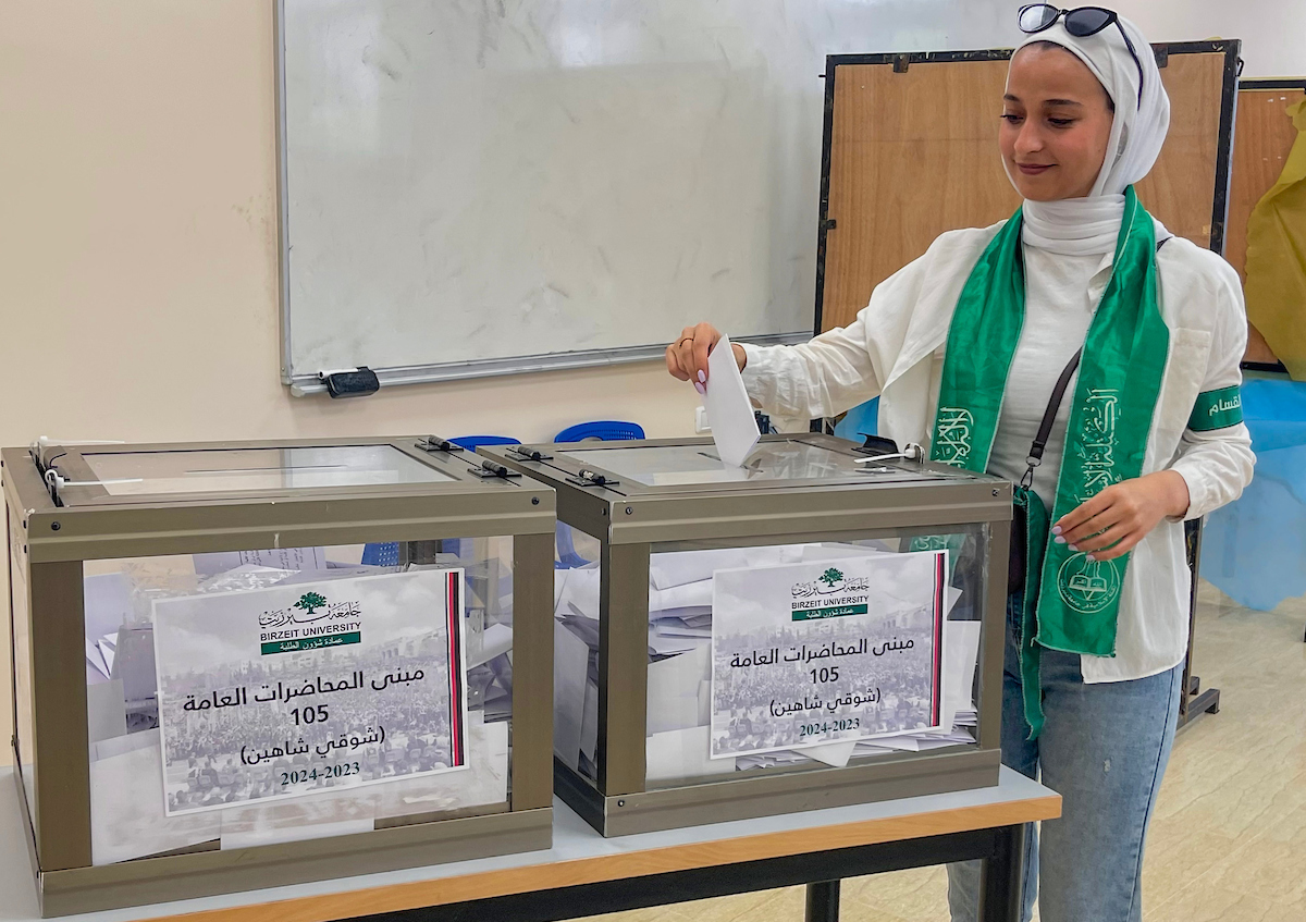 كتلة الوفاء الإسلامية تفوز بانتخابات مجلس طلبة بيرزيت
