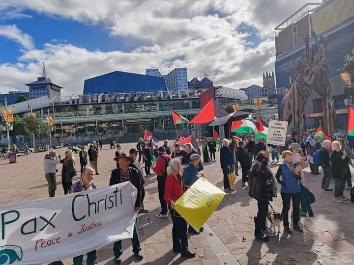 وقفة في أوكلاند بنيوزلندا تضامناً مع فلسطين بذكرى النكبة