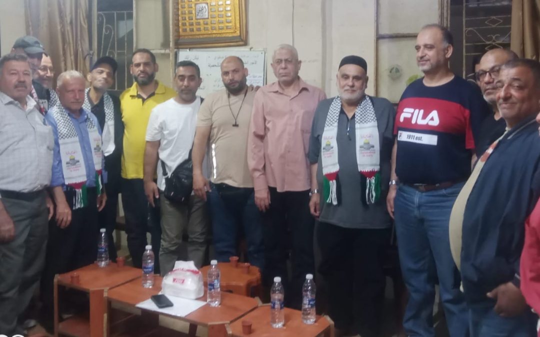 في ذكرى النكبة.. جماهيري حماس يزور مؤسسات فلسطينية في شاتيلا