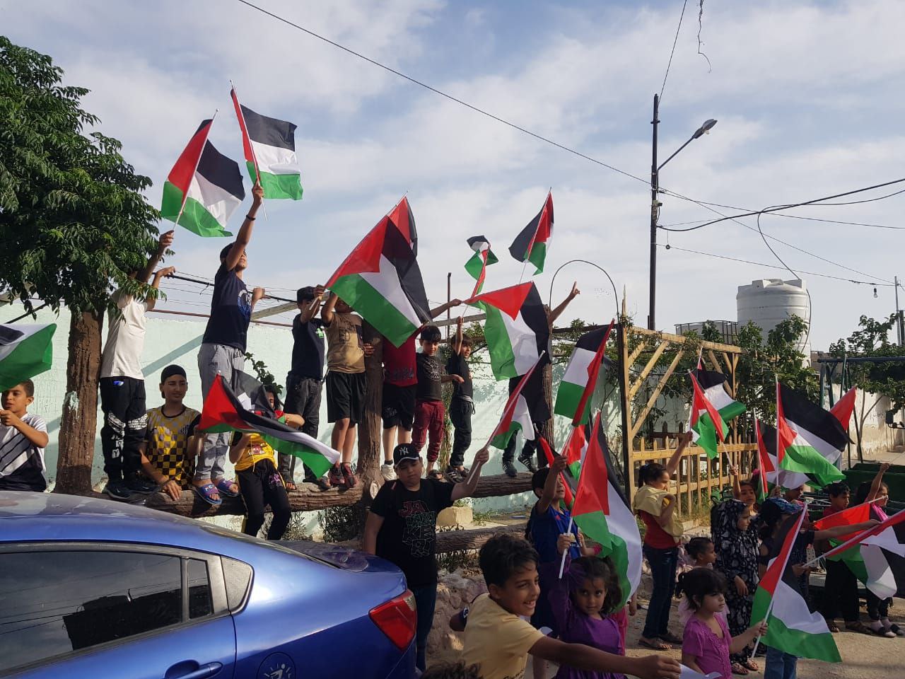 المخيمات الفلسطينية بالأردن تخرج بمسيرات نصرة للقدس
