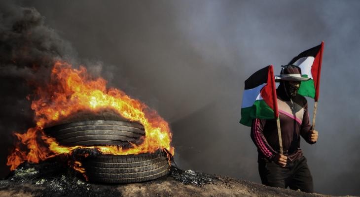 مظاهرات في قطاع غزة احتجاجاً على العدوان على جنين
