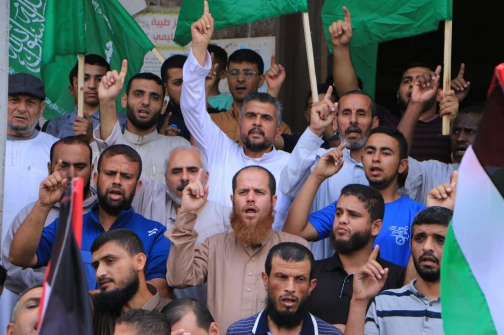 حماس تنظم وقفة برفح نصرة للأقصى وابتهاجًا بانتصار جنين
