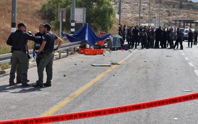 إصابة جندي في عملية دهس على حاجز قلنديا شمال القدس