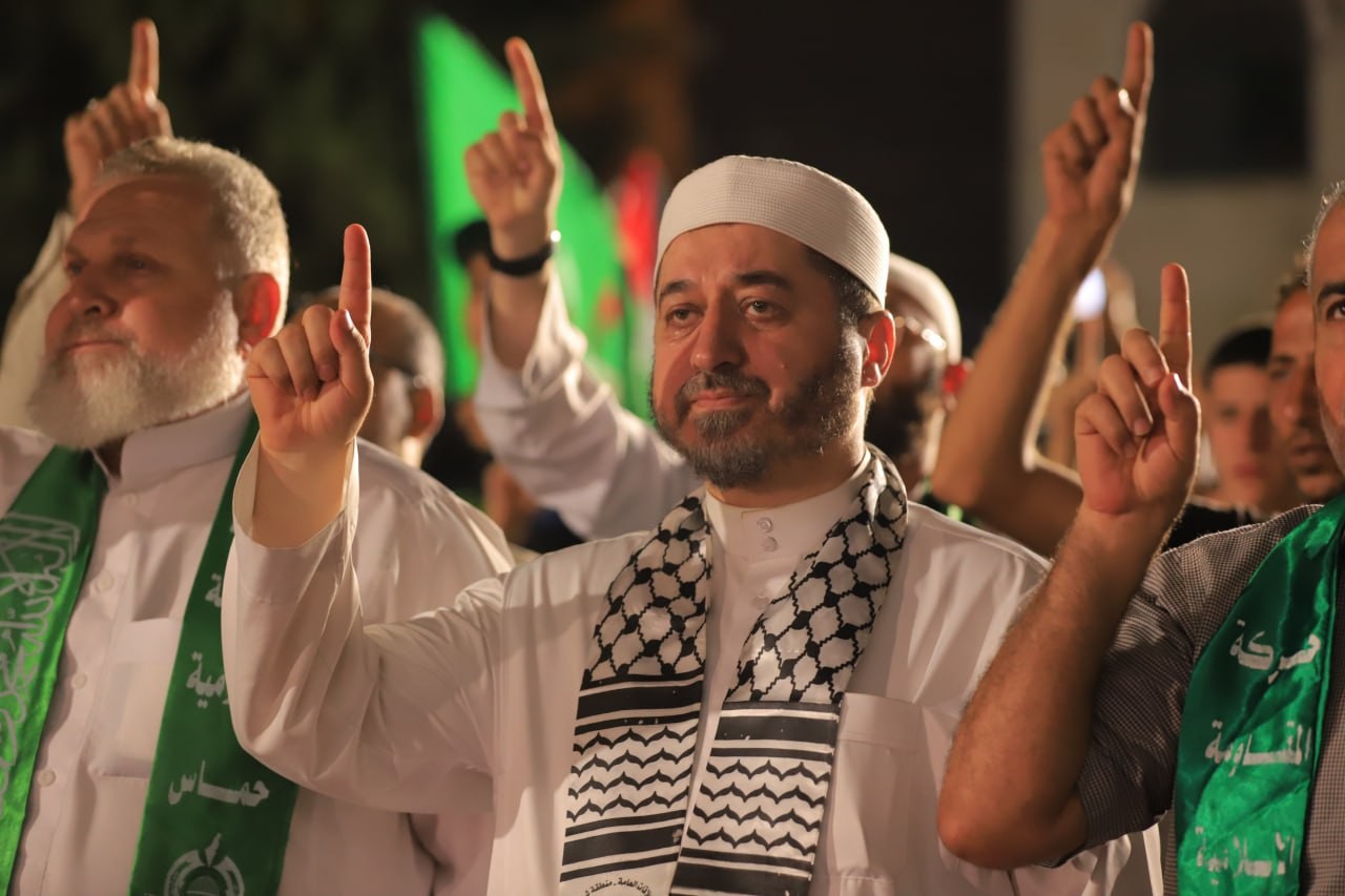 حماس تزف القائدين تيسير إبراهيم ووائل الزرد بعدوان الاحتلال في غزة
