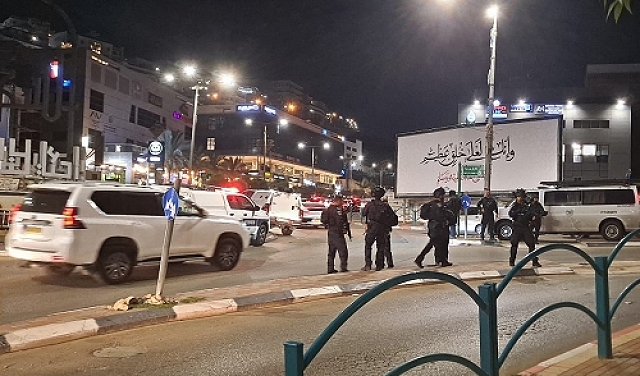 الاحتلال يعترض مسيرة سيارات إسنادا لغزة في أم الفحم ويعتقل 4 شبان