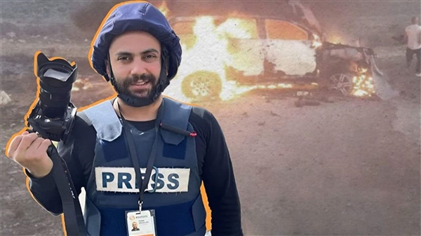 حماس تدين استهداف العدو الصهيوني الصحفيين جنوب لبنان
