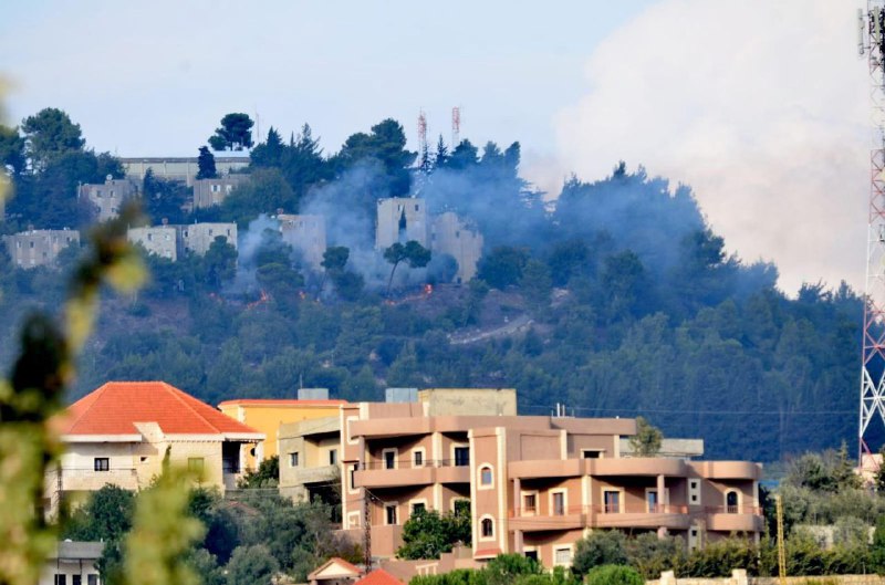 حزب الله يقصف 3 مواقع للاحتلال شمال فلسطين المحتلة
