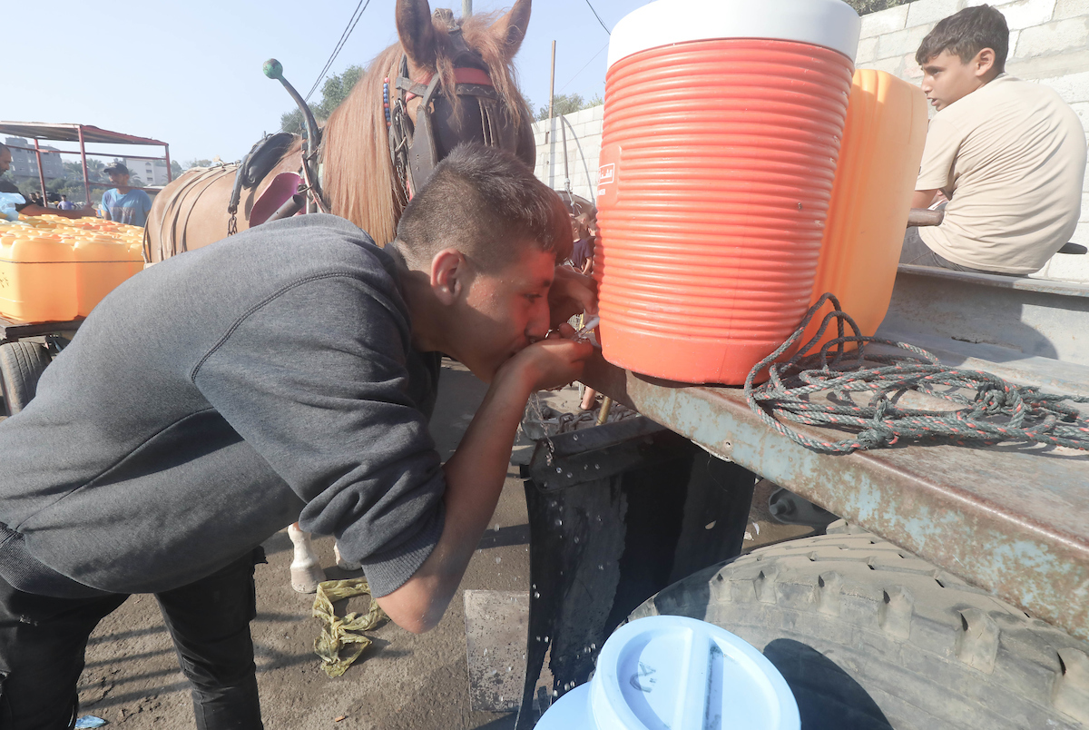 حماس: الاحتلال قطع إمدادات المياه لتهجير المدنيين من منازلهم