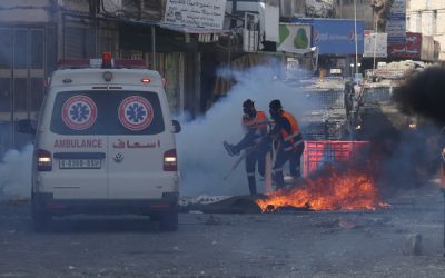 مسيرات داعمة للمقاومة ومواجهات مع قوات الاحتلال في الضفة الغربية