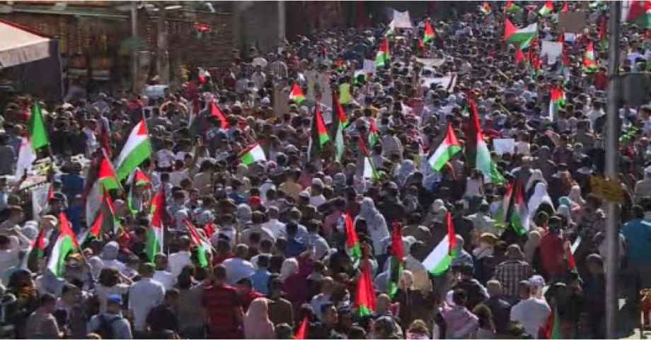 مظاهرات بعواصم ومدن عربية وعالمية تندد بحرب الاحتلال وتدعم المقاومة