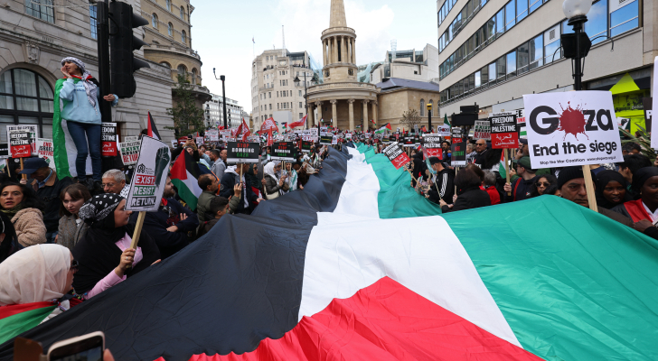 حملة ببريطانيا للضغط على البرلمانيين لأجل غزة