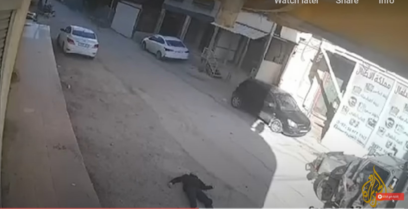 مشهد سادي.. مجندة صهيونية تلتقط صورة لطفل فلسطيني بعد قتله (فيديو)