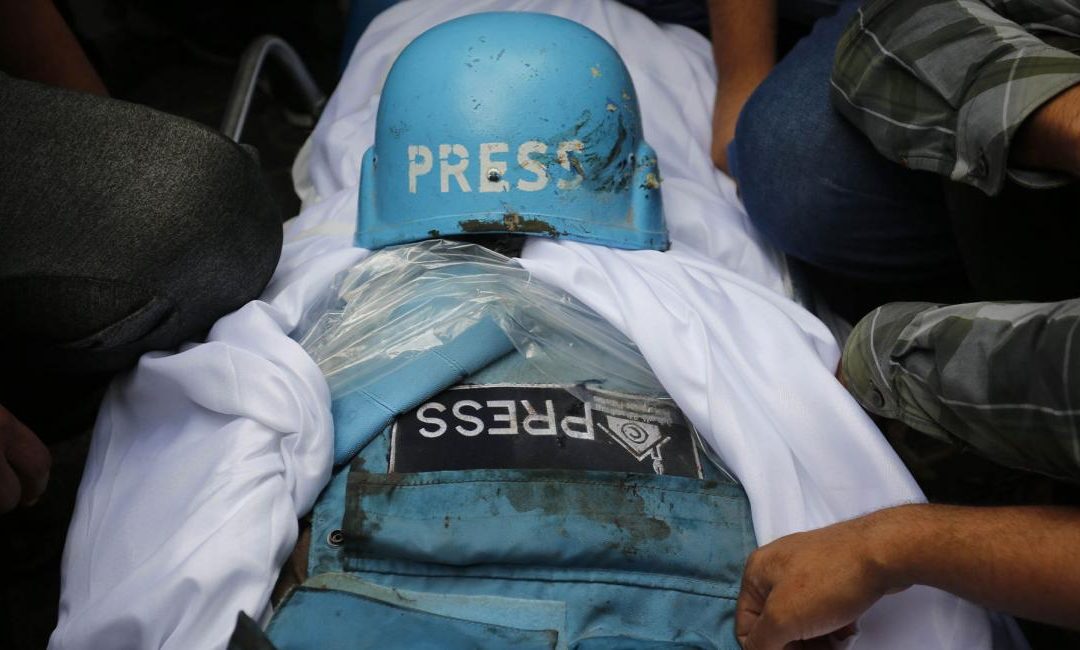 تقرير: استشهاد 75 صحفيا فلسطينيا واعتقال 43 منذ بدء العدوان الصهيوني