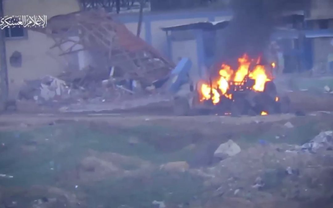 القسام تصدم الاحتلال برشقات صاروخية وتحصد 8 جنود وتدمّر دبابات ميركافا وآليات