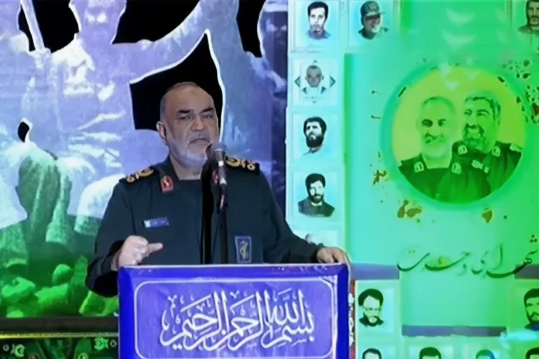 قائد الحرس الثوري الإيراني حسين سلامي