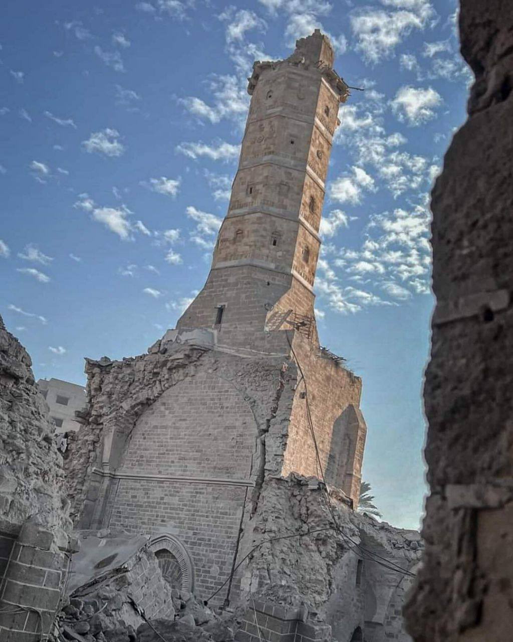 تقرير أوّليّ عن المساجد التي دمرها الاحتلال أثناء حرب الطوفان وقائمة أوّليّة بأسمائها