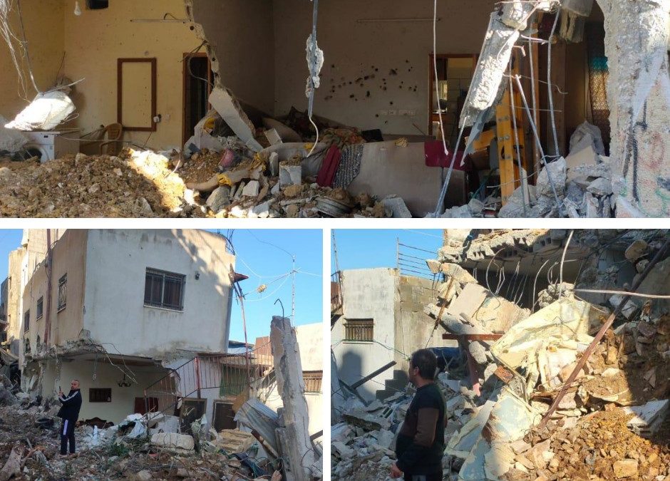 شهيد وتدمير منزل بعدوان الاحتلال المتواصل على طولكرم