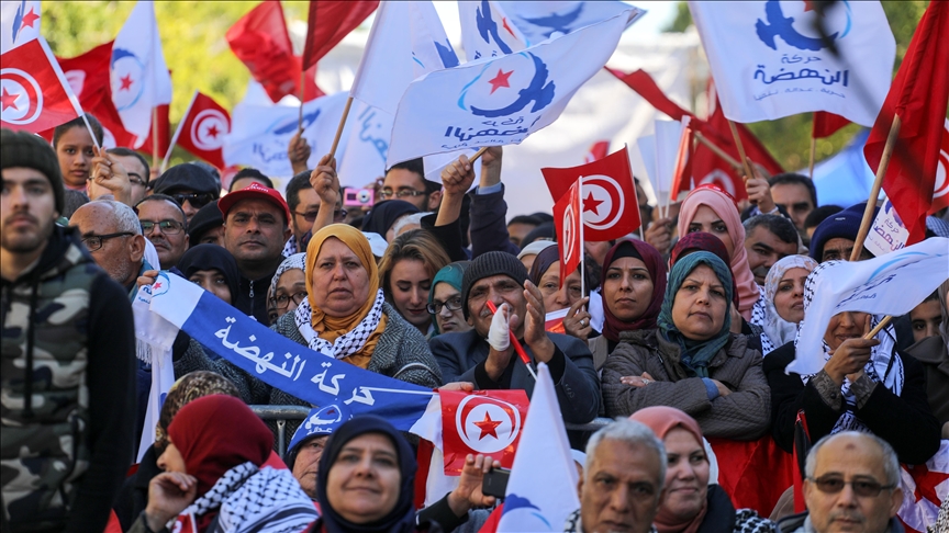 “النهضة” التونسية تشيد بمحاكمة “إسرائيل” وتعده انتصارًا للقضية الفلسطينية