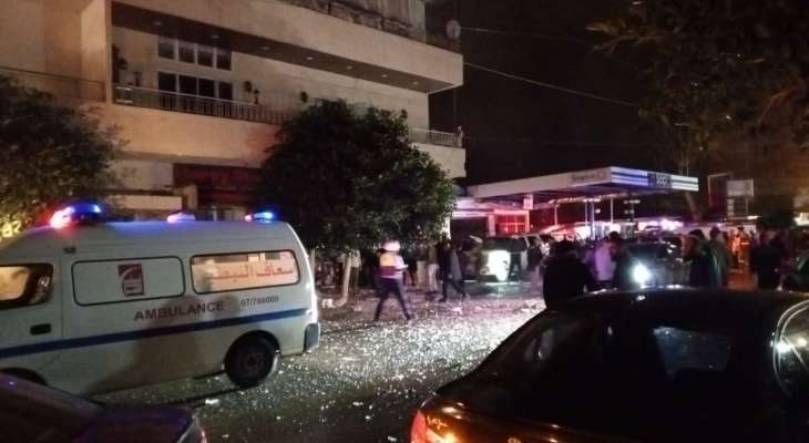 استشهاد 7 لبنانيين في قصف إسرائيلي على مدينة النبطية
