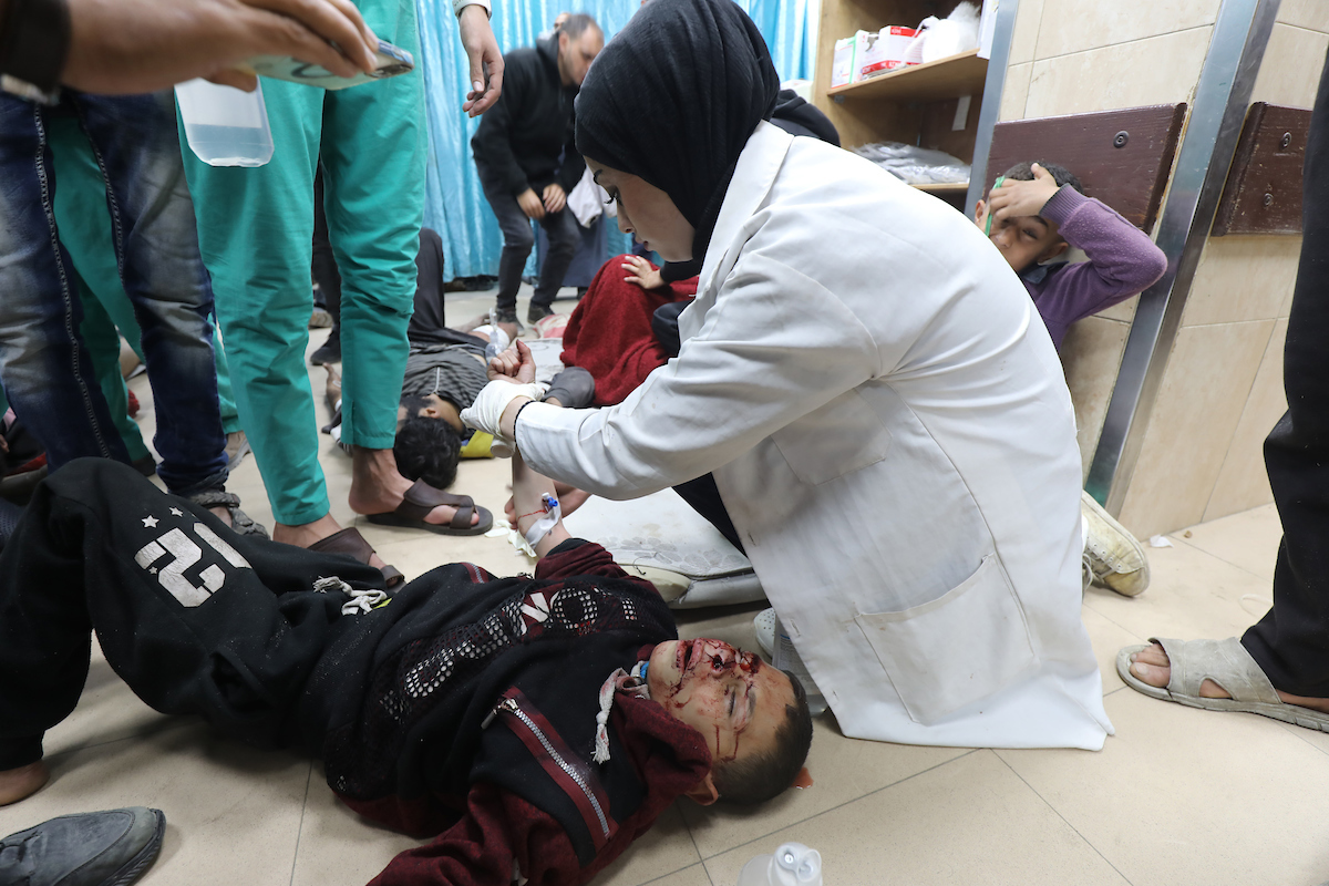 إصابات غزة