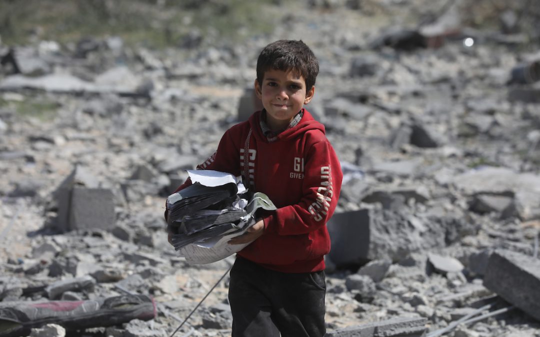 أونروا: غزة على وشك فقدان جيل كامل من الأطفال بسبب الحرب