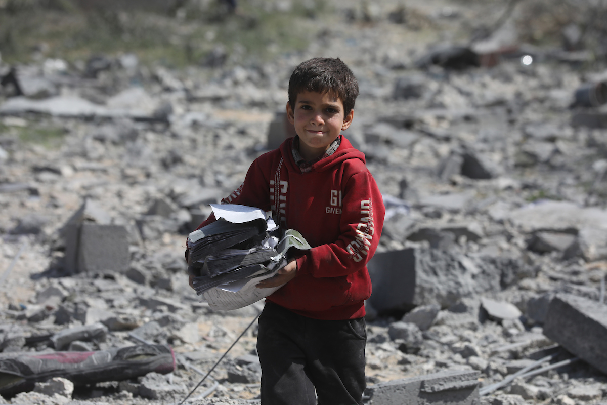 أونروا: غزة على وشك فقدان جيل كامل من الأطفال بسبب الحرب