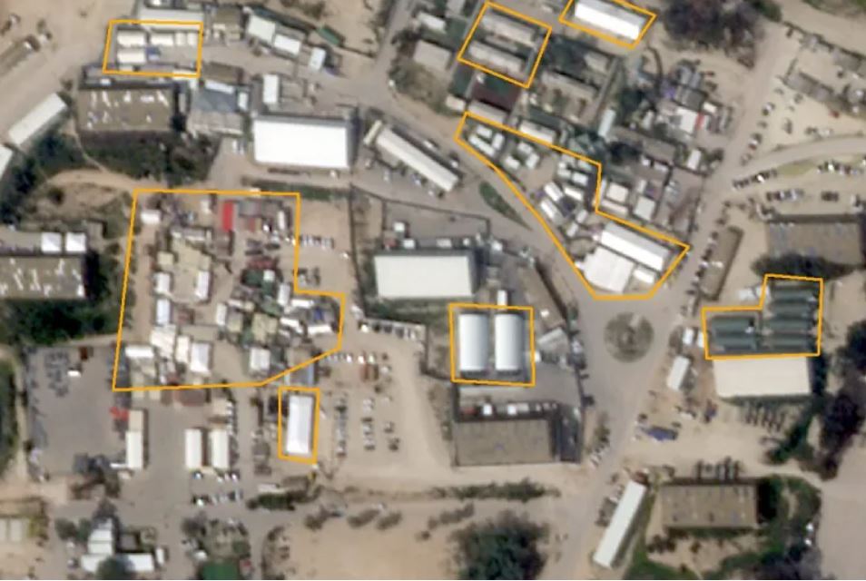 صور أقمار صناعية تظهر توسعا ضخما لسجن سدي تيمان الإسرائيلي