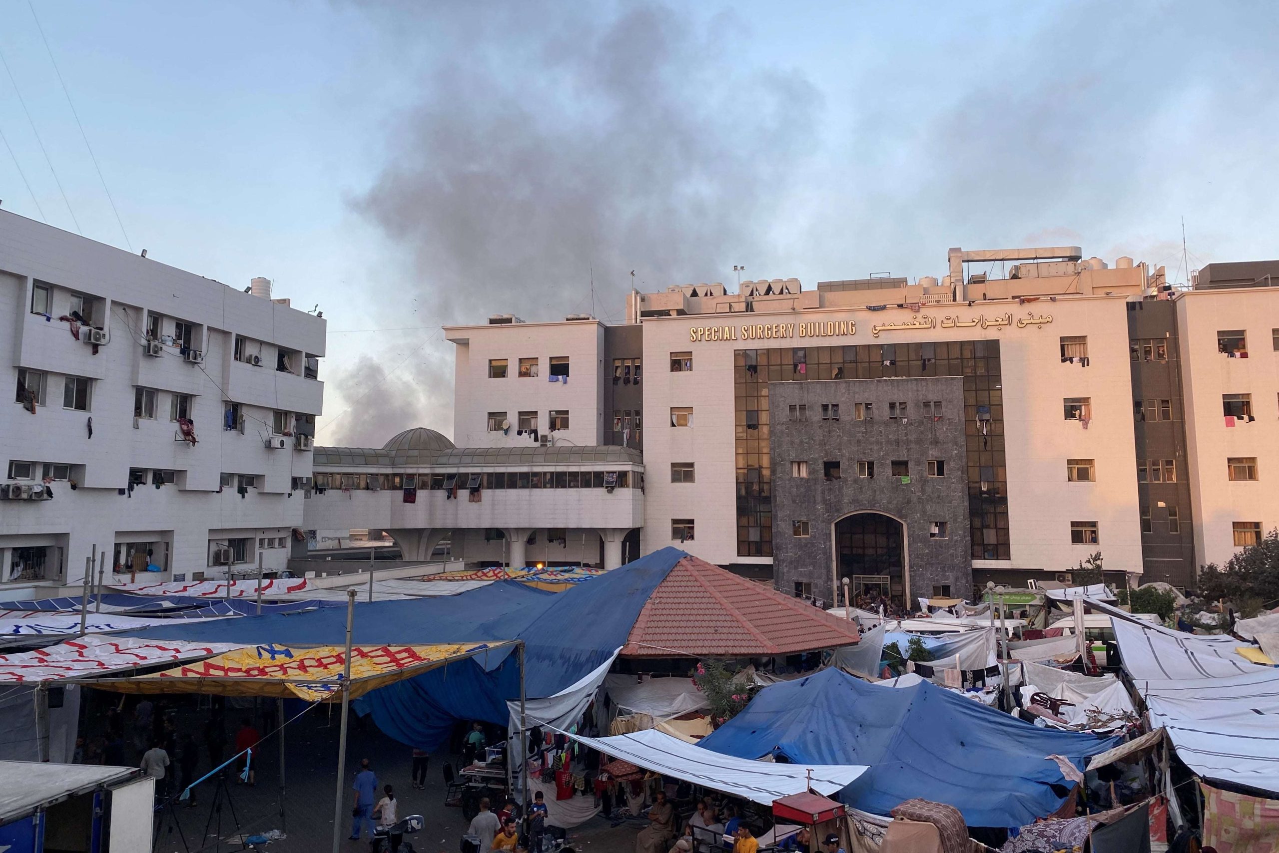 الأورومتوسطي يطالب بتدخل فوري لوقف المذبحة الإسرائيلية في مستشفى الشفاء بغزة