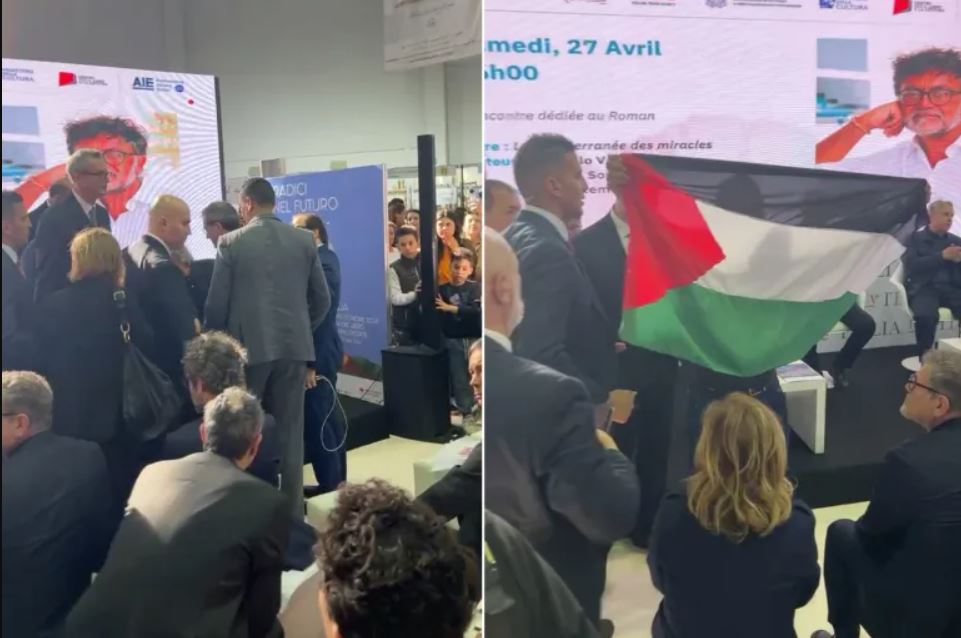 مناصرون لفلسطين يحتجون على دور إيطاليا في دعم إسرائيل