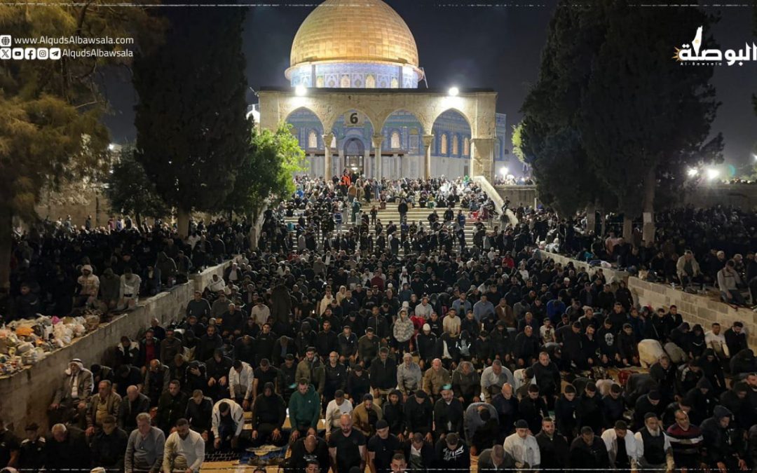 في ليلة القدر.. الشرطة الإسرائيلية تعتدي على مصلين بالمسجد الأقصى