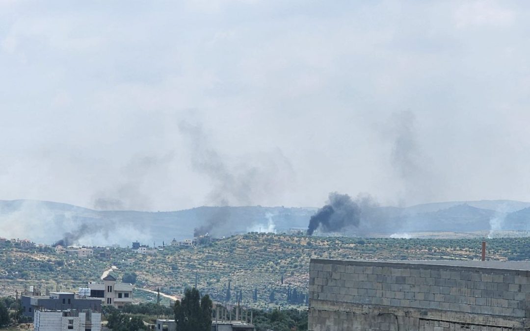 إصابات وإحراق ممتلكات خلال هجمات للمستوطنين برام الله ونابلس