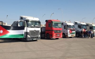 الأردن يعلن استعداده إرسال 500 شاحنة مساعدات يوميا إلى غزة