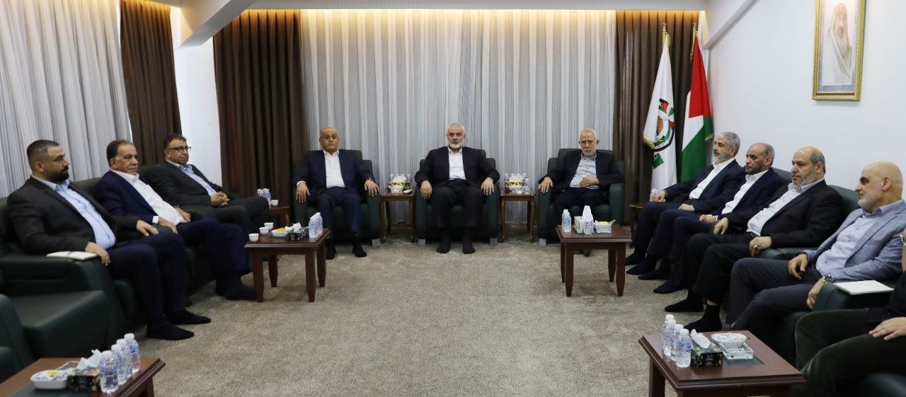 لقاء قيادي يضم قادة حماس والجهاد والجبهة الشعبية