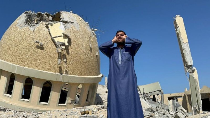 تمدير مساجد غزة