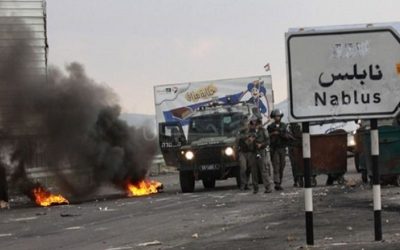 إصابات بمواجهات عنيفة مع الاحتلال شرق نابلس