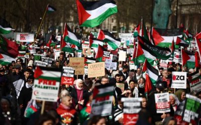 تواصل المظاهرات بالعالم تنديدا بالعدوان الإسرائيلي على غزة