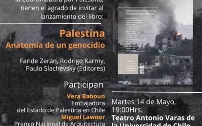  “فلسطين: تشريح الإبادة الجماعية” .. كتاب يصدر في تشيلي في ذكرى النكبة
