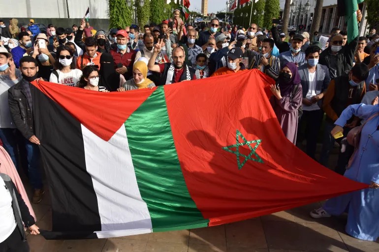 106 مظاهرات بالمغرب لدعم غزة والإشادة بالتضامن الطلابي الغربي
