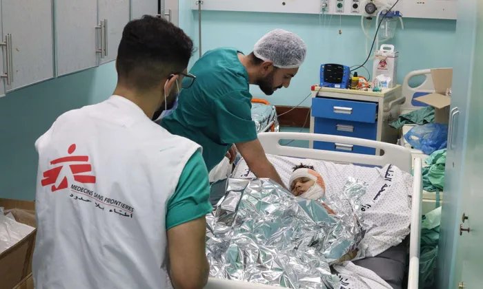 أطباء بلا حدود تطالب بإنهاء حملة الموت والدمار التي يشنها الاحتلال على غزة