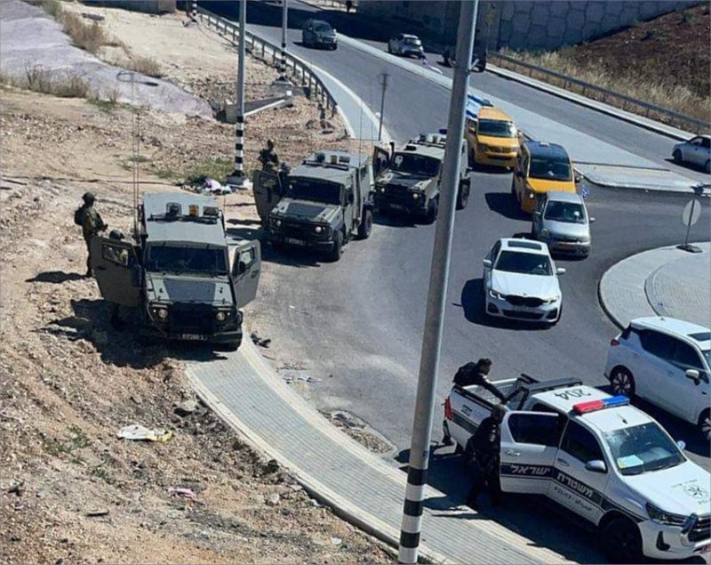 إصابة جندي إسرائيلي في عملية طعن قرب مستوطنة “يتسهار” جنوب نابلس